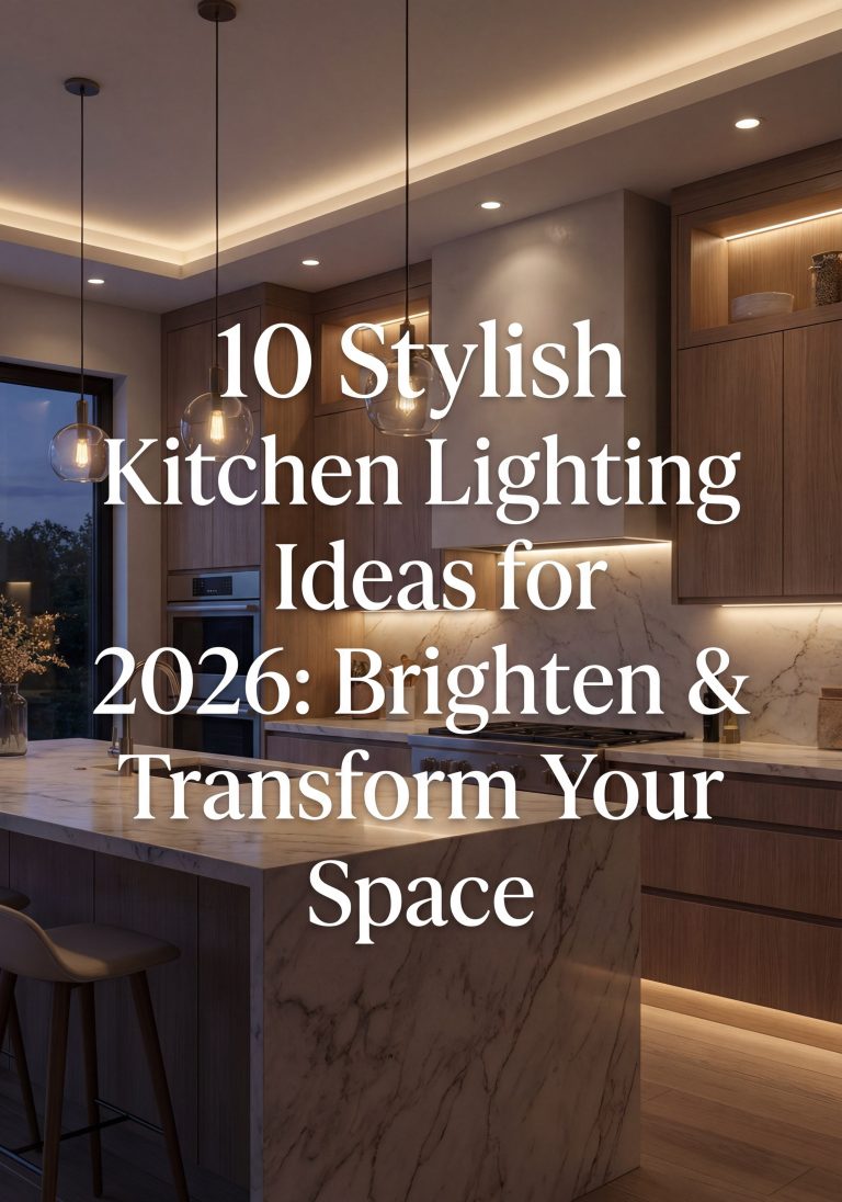 10 Stylish Kitchen Lighting Ideas for 2026: Brighten & Transform Your Space