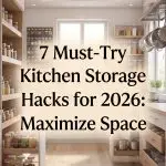 7 Must-Try Kitchen Storage Hacks for 2026: Maximize Space